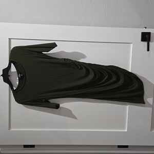 Lulus olive green dress medium